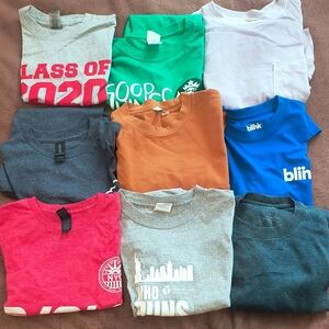 Bundle 9 tshirt  Short Sleeve Tee and long sleeve